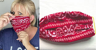 Do it yourself face mask by kay. How To Make A Bandana Face Mask No Sewing Required