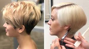 Another popular short hairstyle is the bob and next we have a beautiful bob to show you. Top 12 Hair Trends 2020 All Hottest Pixie Short Bob Cut Compilation Trendy Hairstyles Women Youtube