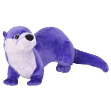 Cuddlekins Vibes Purple River Otter Stuffed Animal By Wild Republic Plush Stuffed Animals Animals Otters