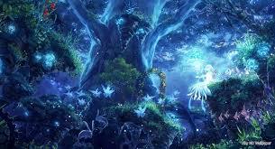 Enchanted Forest Wallpaper Free Google Search Anime Scenery Fantasy Forest Fantasy Landscape Levitation portrait young woman in her house. enchanted forest wallpaper free