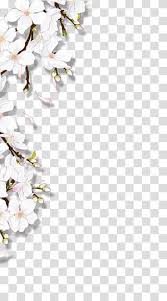 Blooming Flowers White And Pink Flower Transparent Background Png Clipart In 2020 Cherry Blossom Watercolor Flower Aesthetic Watercolor Flowers Paintings