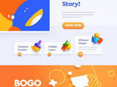Bogo Apps / Web site design by Mike | Creative Mints on Dribbble