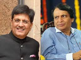 The minister even instructed the railway staff at the minister's office to work in two shifts. Suresh Prabhu Piyush Goyal Takes Oath As Railway Minister Suresh Prabhu Congratulates India News Times Of India