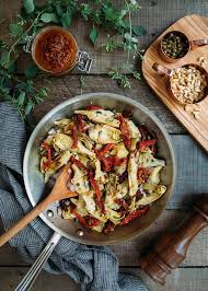 Sun Dried Tomato Pasta Salad With Artichoke Hearts Recipe Potatoe Salad Recipe Tomato Pasta Salad Fingerling Potato Salad Recipe