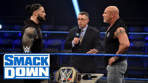 Watch the best short videos of roman reigns (@romanreigns.official). Roman Reigns And Goldberg Sign The Dotted Line Smackdown March 20 2020 Youtube