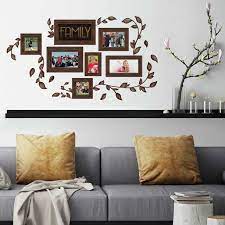 Display your favourite photograph memories in a photo frame. Roommates Peel And Stick Decor Wall Decals Brown Family Frames 50 Pieces 1 In X 1 75 In To 9 In X 16 25 In Walmart Com Walmart Com