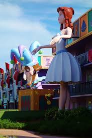 Stay at a resort that salutes the legends of disney films — from herbie, the lovable vw bug, to the spotted pups of 101 dalmatians to the playful residents of andy's room. The Themed Areas At Disney S All Star Movies Resort Disney All Star Resort Disney Disney Hotels