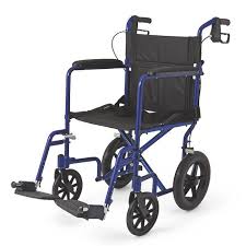 Medline Deluxe With 12 Rear Wheels Medline Lightweight Transport Wheelchairs Transport Wheelchair Transport Chair Medical Equipment Storage