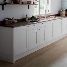 Perhaps we could do a feature wall. Howdens 3m X 18mm Oak Solid Wood Upstand Howdens