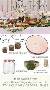 Rustic Woodland Wedding Top Table Ideas Shop The Look Wedding Top Table Wedding Top Table Decorations Wedding Buffet Table