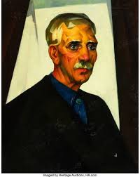 William Edwin Mosley (derby Artist 1877 1956) Study