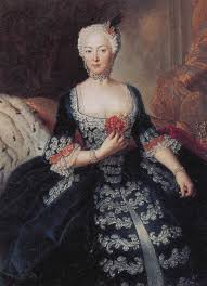 1740 First Official Portrait Of Queen Elisabeth Christine Prussia By Antoine Pesne The Collection Of Friedrich Ii V Historisches Kleid Modestil Rokoko Kleider