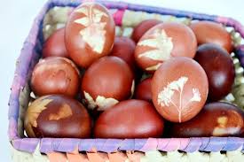 Ouale se fierb direct in apa colorata. Oua Vopsite Cu Coaja De Ceapa Carte De ReÈete