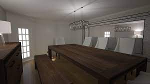We are looking for a ~2800 sq ft 1 1/2 story floor plan with out a formal. Decorating A Dining Room With No Windows Design Tips