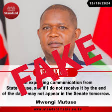 Hon. Mwengi Mutuse, OGW agregó...