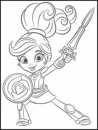 Free printable belle coloring pages for kids. Free Printable Coloring Book Nella The Princess Knight 11