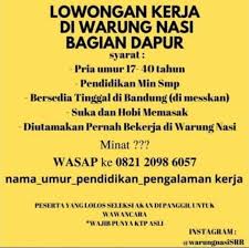 Info lowongan kerja bandung timur terbaru agustus 2021 temukan loker bandung timur terbaru yang sesuai dengan lokasi, pendidikan dan minat anda untuk lulusan smp, sma, smk, diploma dan sarjana. Lowongan Kerja Bandung 2020 Like And Share