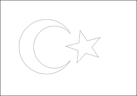 turk bayragi boyama kagidi calismasi turk bayraklari boyama kagidi bayrak boyama sayfalari