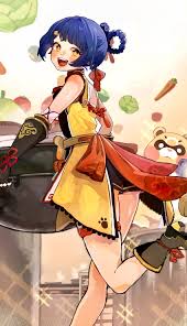 sakuma yoshiharu, genshin impact, xiangling (genshin impact), , 1girl -  Anime R34