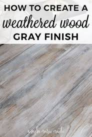 Last Week On The Blog I Shared A Rustic Tree Branch Desk Diy That Brandon Built And Finished The Photos I Took Didn T Staining Wood Weathered Wood Wood Diy