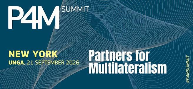Declaration of the Partners for Multilateralism (P4M) summit, 21 September 2026 - Consilium