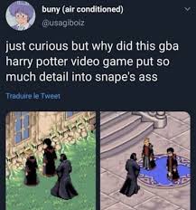 This comeback that should have happened: Pin By On Funny Af Harry Potter Gif Harry Potter Video Games Harry Potter Memes Hilarious