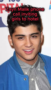 Zayn Inviting Fans to His Hotel
