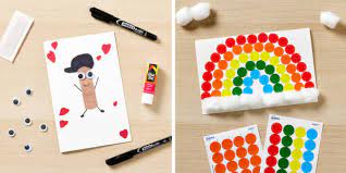 Homemade greeting card making supplies all beginners need. New Ideas For Making Greeting Cards With Your Kids Avery Com