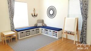 Ikea Kallax Hack Storage Benches For A Playroom Simplifying Mom Life Kallaxhack Ikea Kallax Hack Storage Benches For A Playroom Simplifying 2020 Ikea Storage