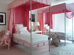 You can easily recreate this bedspread by buying a panel of light pink faux fur fabric awesome pink crystal chandelier location: 20 Creative Girls Room Ideas How To Decorate A Girl S Bedroom