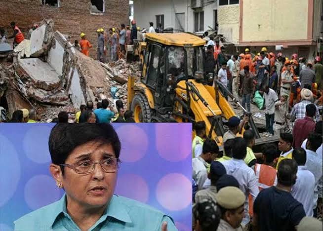 सत्य निकेतन हादसा: किरण बेदी ने हाई कोर्ट का किया रुख, केंद्र सरकार ने जताई आपत्ति - Lalluram