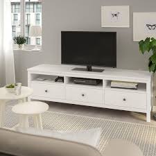 Hemnes Tv Bank Weiss Gebeizt Ikea Deutschland In 2020 Living Room Tv Stand Living Room Tv Unit Living Room Tv