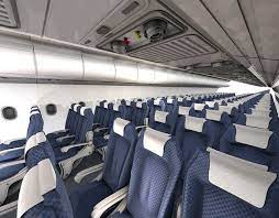 Airplane Interior 3d Model Obj 3ds C4d 3 Airplane Interior Interior Airplane Seats
