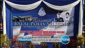 Dianggarkan 13 tahun ianya terbiar. Majlis Perasmian Balai Polis Polis Kontinjen Kelantan Facebook