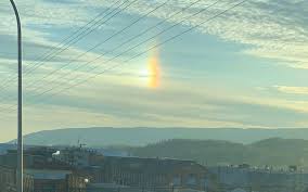 Spectacular optical phenomenon on the sky over rybnik, poland. Optical Phenomenon Sun Dog And Halo Wtaj Www Wearecentralpa Com