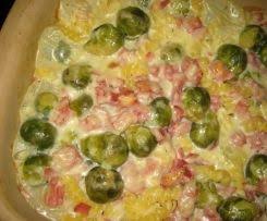 Rosenkohl Nudelauflauf Ww Geeignet Rezept Rezepte Rosenkohl Einfache Gerichte