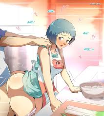 Cooking with Fuuka - Persona 3 - KingComiX.com