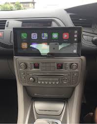 8 8 Single Din Car Stereo Installed On Citroen C5 Car Gps Car Stereo Car Stereo Installation