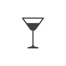 Free vector for your bars, drinks, drinking, alcohol, alcoholic beverages, cocktails and glassware designs. Cocktail Glass Vector Icon Alcohol Drink Filled Flat Sign For Royalty Free Cliparts Vectors And Stock Illustration Image 121431150