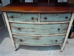 All Three Really Two Tone Distressed Stained Top This Just Makes Me Happy Distressed Furniture Painted Bedroom Furniture Dresser Redo
