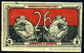 Comunicado de prensa del centro de información conjunto del condado de humboldt: Cuba Bono De 2 Pesos Movimiento 26 De Julio Sold Through Direct Sale 21164215