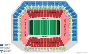 Ford Field Seating Chart With Row Numbers