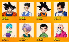 Dragon ball super (and ginga patrol jaco) Dragon Ball Super Cast 1 Daily Anime Art