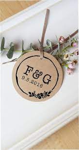 Wedding Stamp Rustic Wedding Stamp Initials Stamp Self Wedding Stamp Wedding Initials Custom Stamp Wedding
