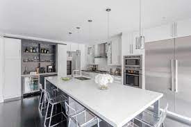 Maybe you would like to learn more about one of these? Modern White Grey Kitchen Design Oakville Modern Kitchen Toronto By Kitchen Land Houzz