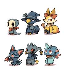 Fans Can Make The Wildest Of Pairings Come True In Fan Art And These Animal Crossing And Pokemon Crossover Pieces Pokemon Halloween Pokemon Pokemon Crossover