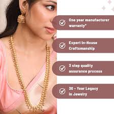 TARINIKA Antique Gold Plated Floral Dara Necklace Zambia