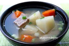 · cut off mushroom stems. Jicama And Carrot Soup Yummy And So Easy Recipes