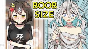 Anime】What would happen if you had a machine that can change the size of  breasts? (Comedy Manga) - YouTube