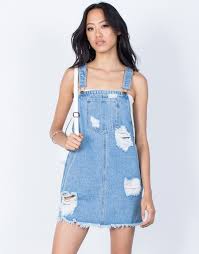 Bailey Denim Overall Dress Overall Dress Denim Overall Dress Blue Denim Dress